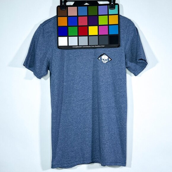 Affliction Small Skull On The Front Affliction Live‎ Fast On Back T Shirt Size S - Picture 9 of 9